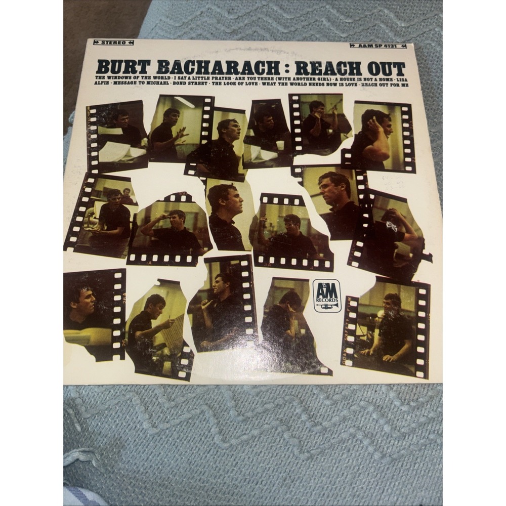 Burt Bacharach / Reach Out (1967) - Vinyl LP Album Record - SP 4131 - A&M